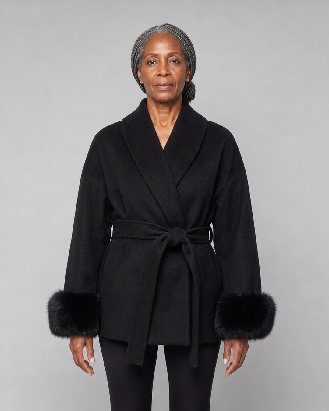 Mireille in Black