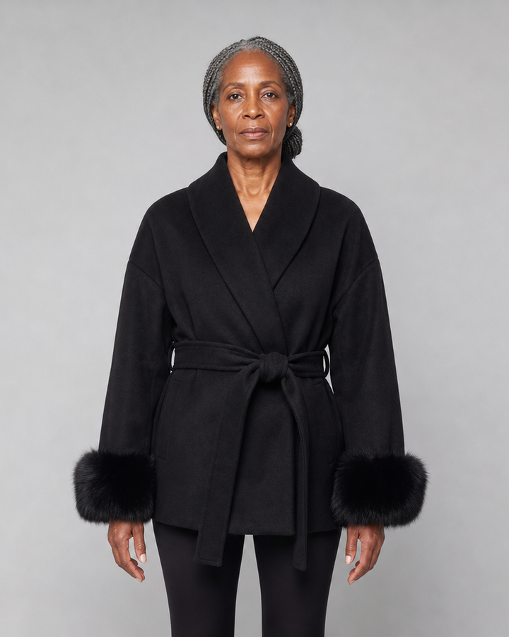 Mireille in Black