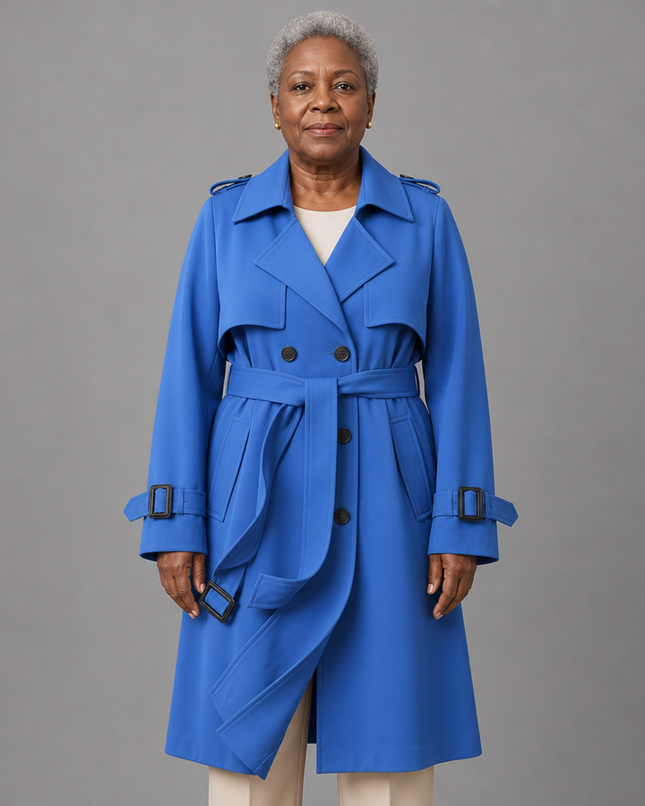 Natalia | Classic Long Trench Coat
