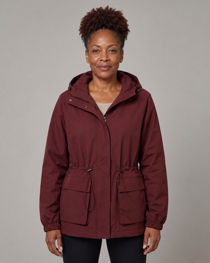 Maia in Wine Red