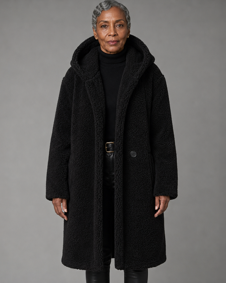 Roxanne | Long Teddy Coat