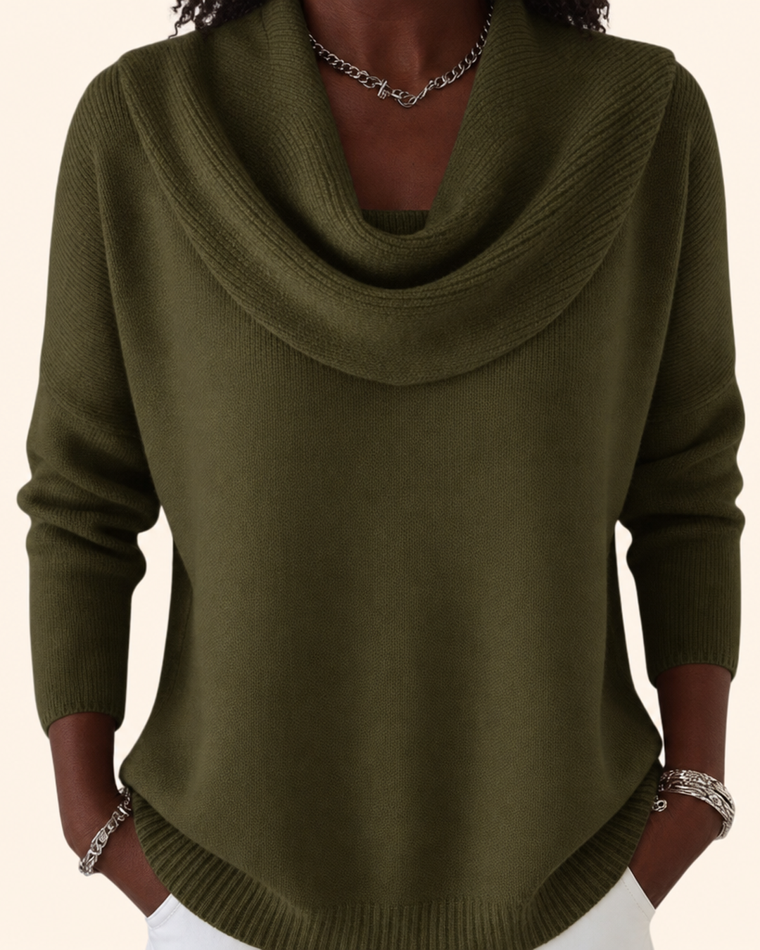Juliette | Cowl Neck Sweater