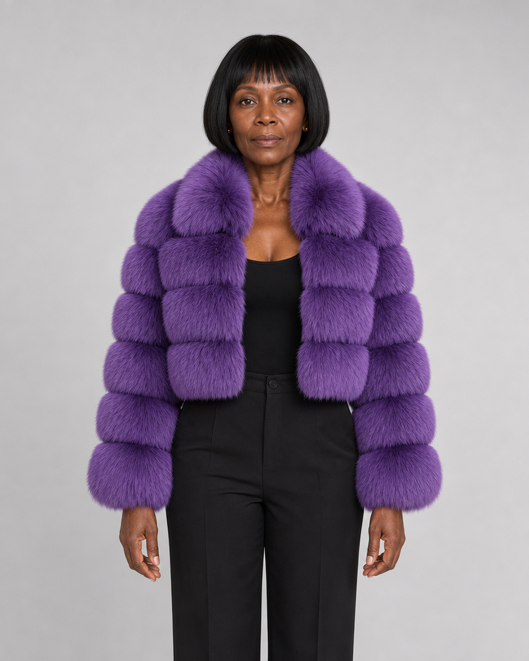 Oona in Purple