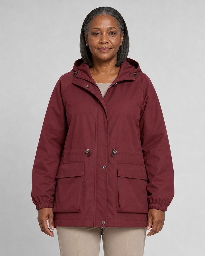 Marianne in Wine Red