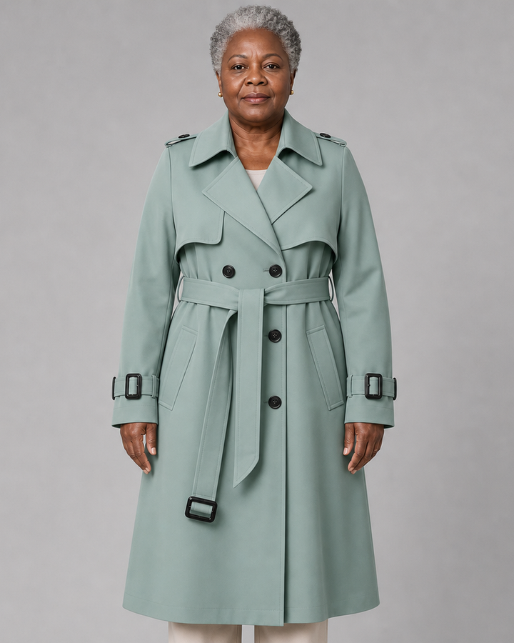 Natalia | Classic Long Trench Coat