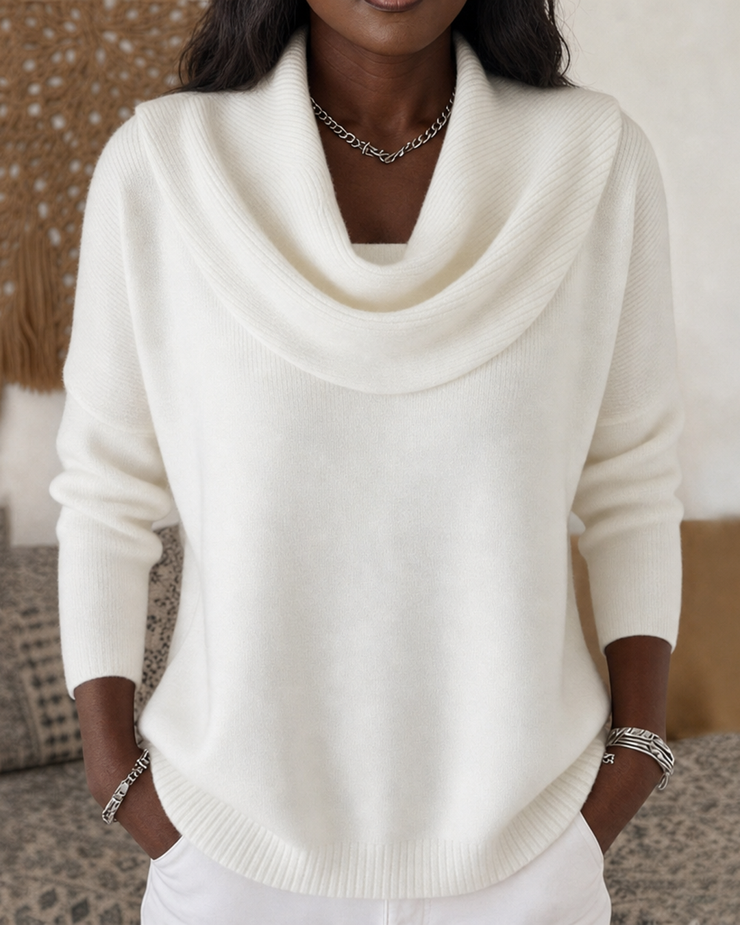 Juliette | Cowl Neck Sweater