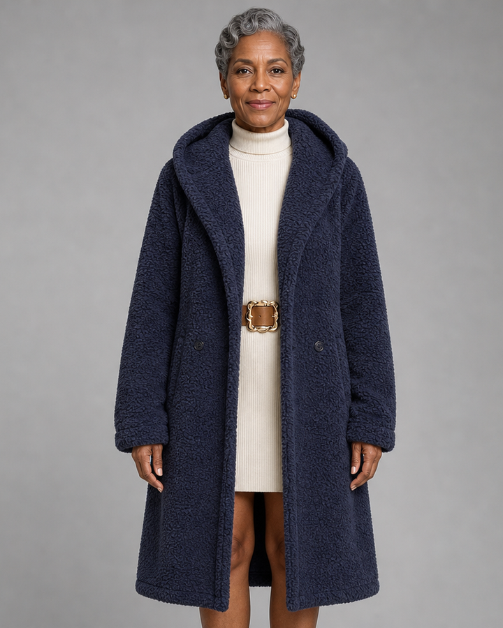 Roxanne | Long Teddy Coat