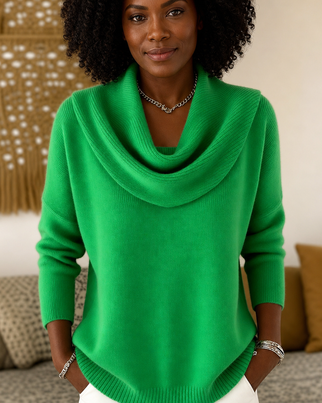 Juliette | Cowl Neck Sweater