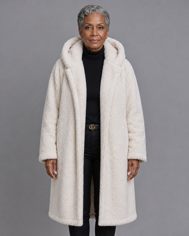Roxanne | Long Teddy Coat