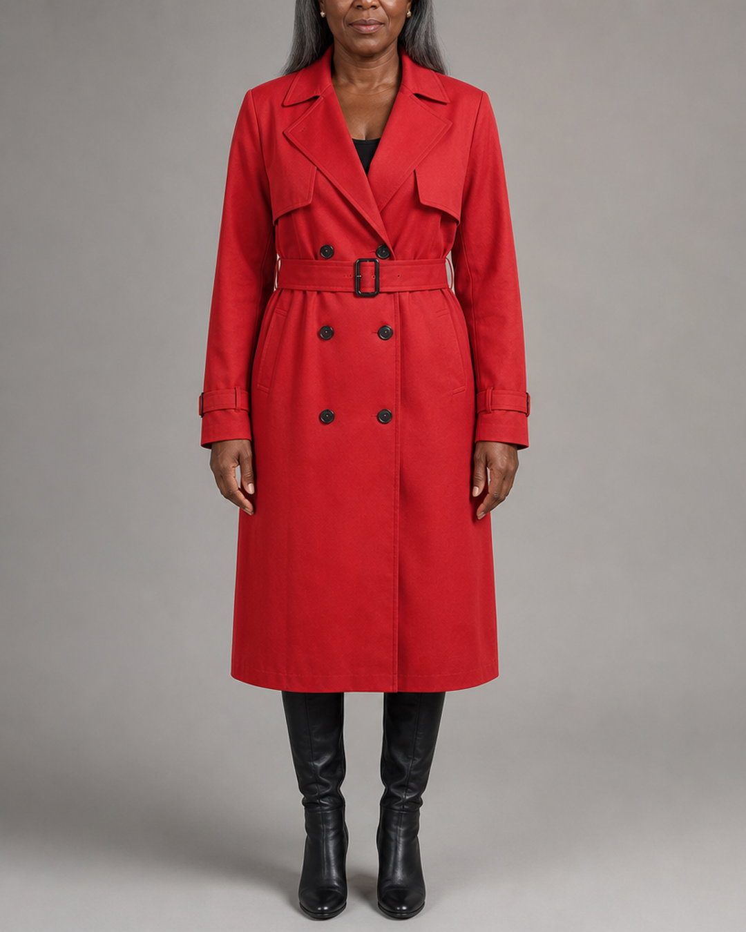 French | Chic Long Cardigan Stylish Layer for Transitional Weather