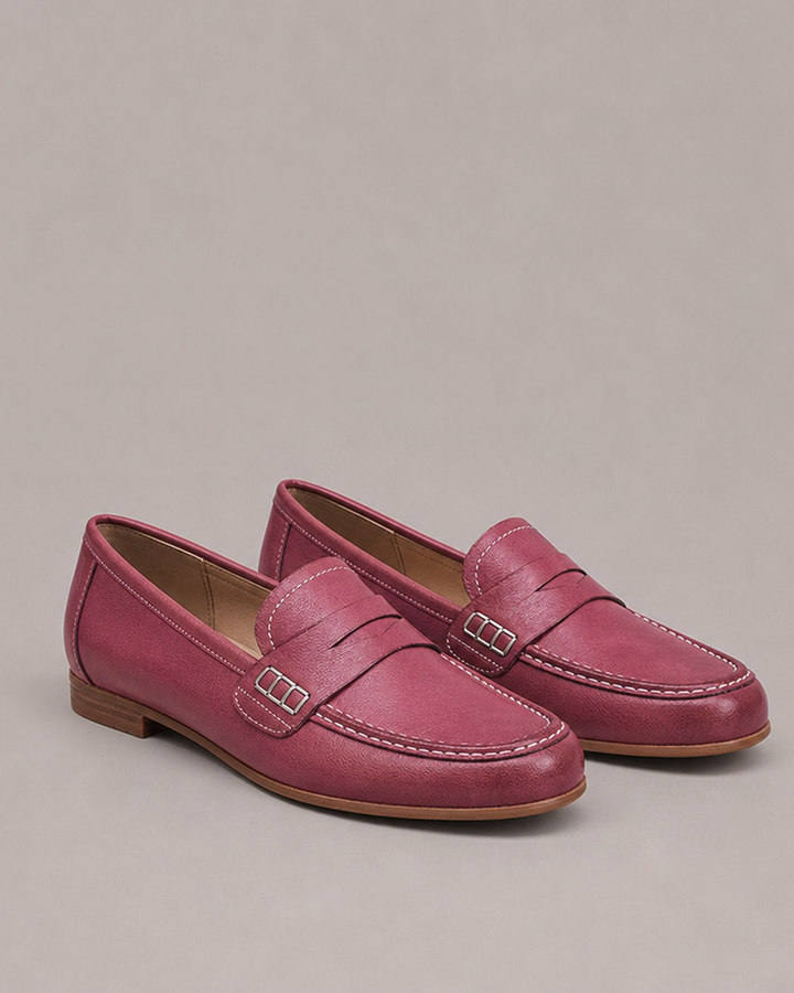Iola | Genuine Leather Loafers