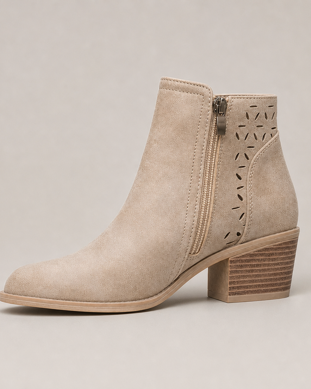 Vernell | Mid Heel Western Ankle Boots