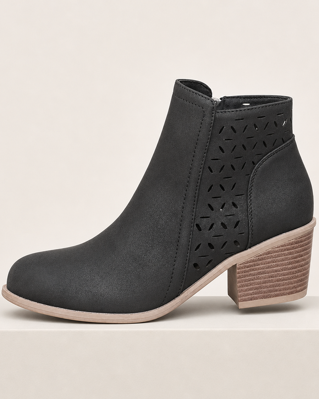 Vernell | Mid Heel Western Ankle Boots
