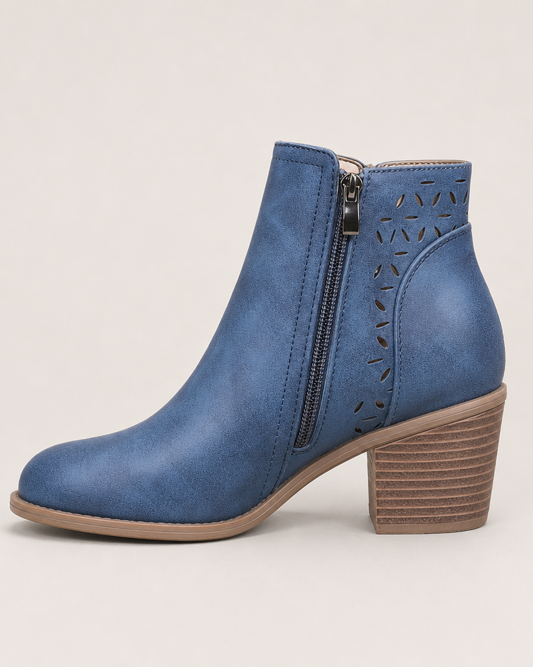 Vernell | Mid Heel Western Ankle Boots