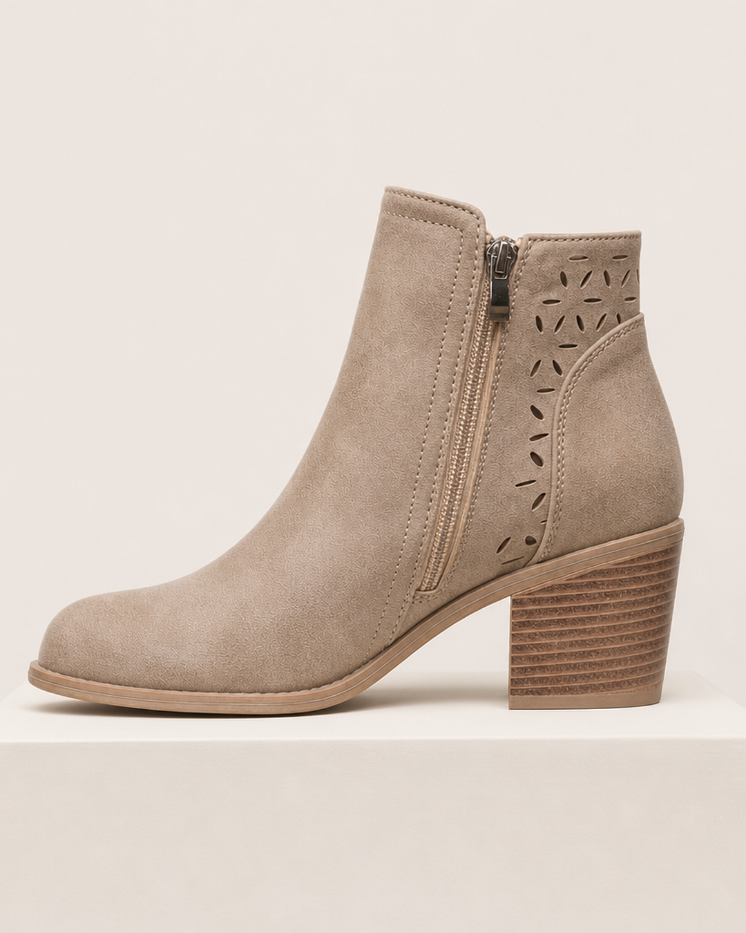 Vernell | Mid Heel Western Ankle Boots