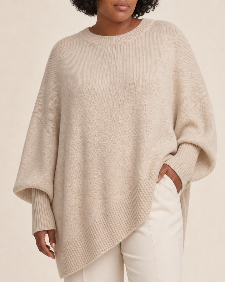 Freida | Oversized Crewneck Sweater