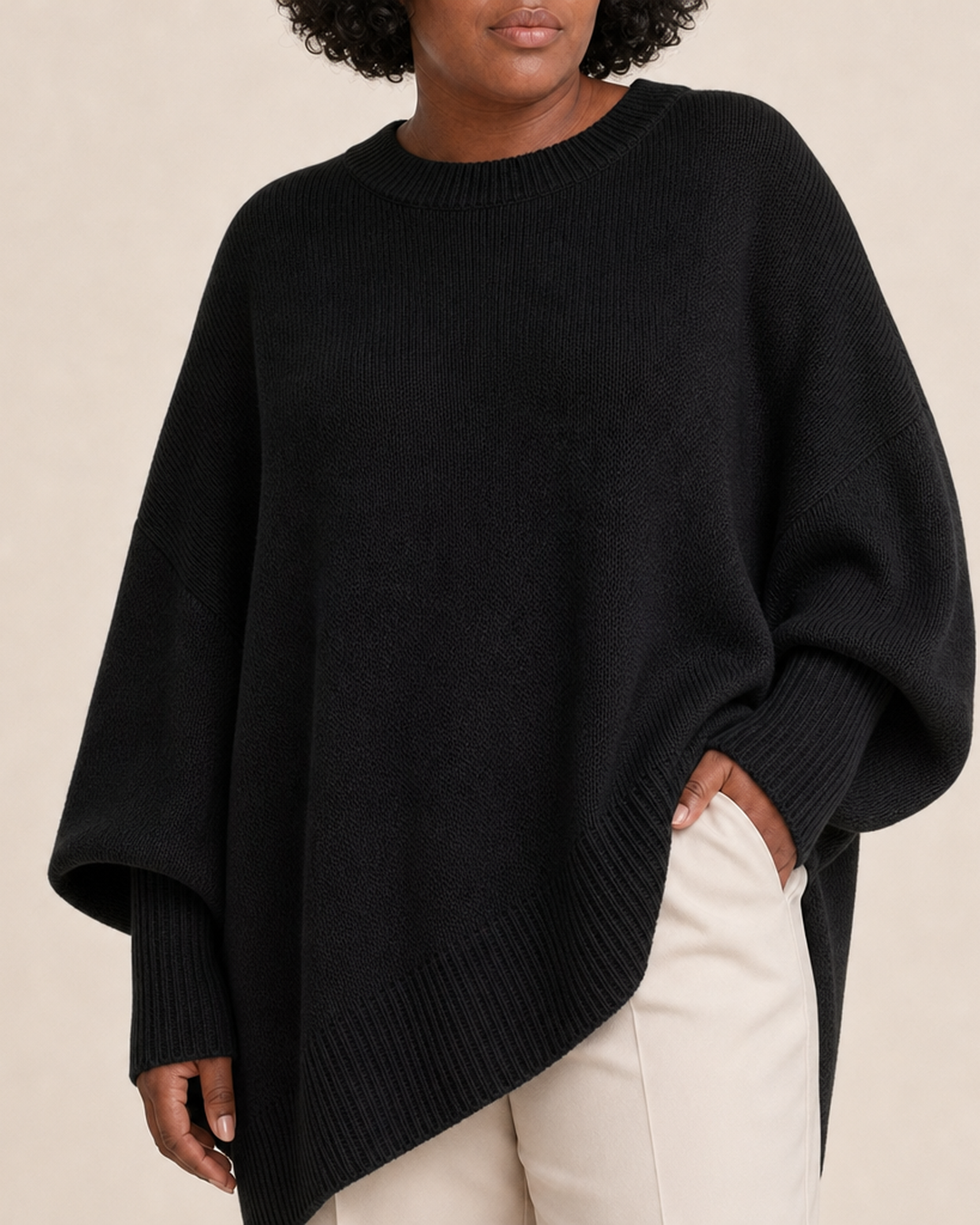 Freida | Oversized Crewneck Sweater