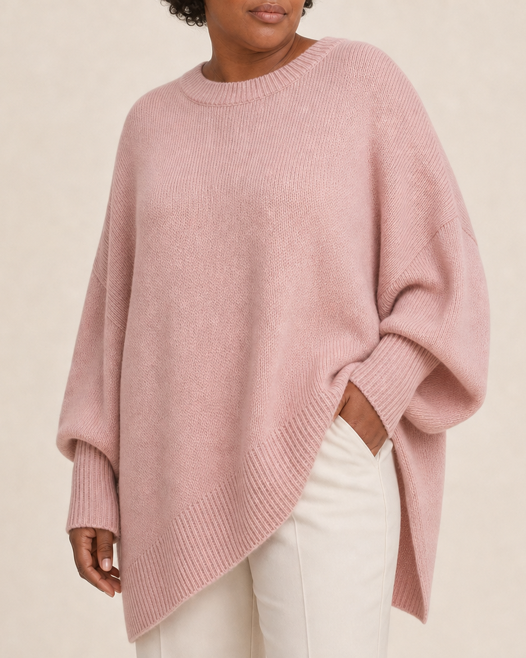 Freida | Oversized Crewneck Sweater