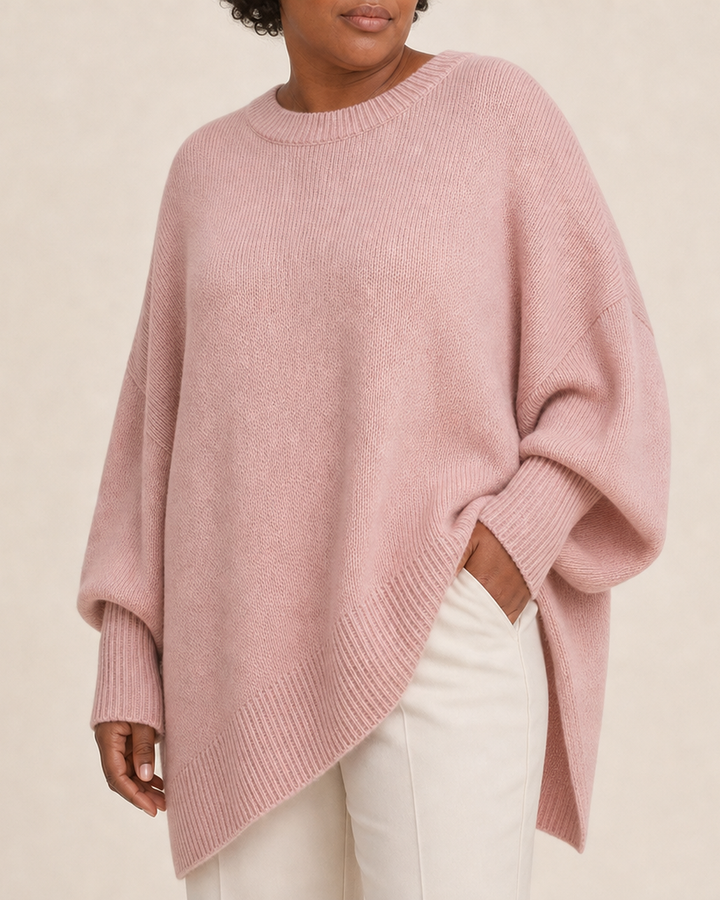 Freida | Oversized Crewneck Sweater