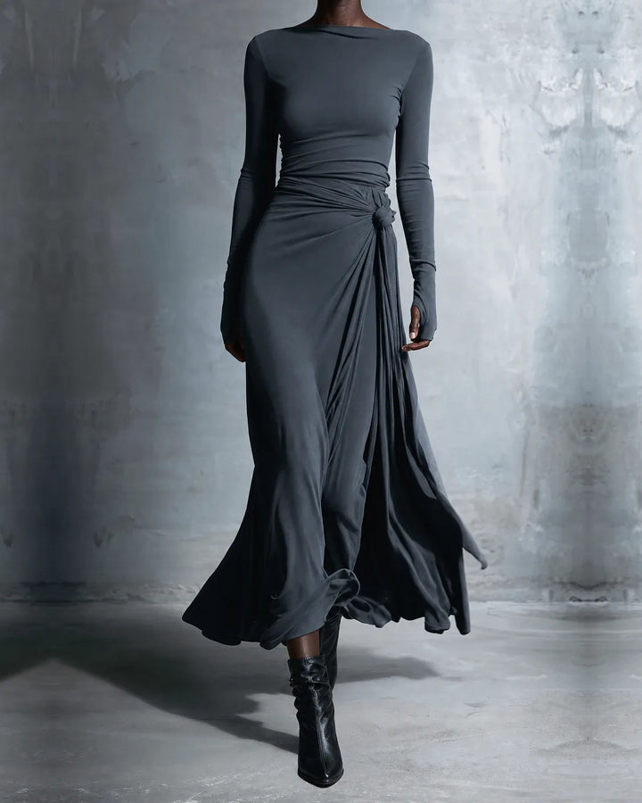 Naiara ❘ Maxi dress with side knot