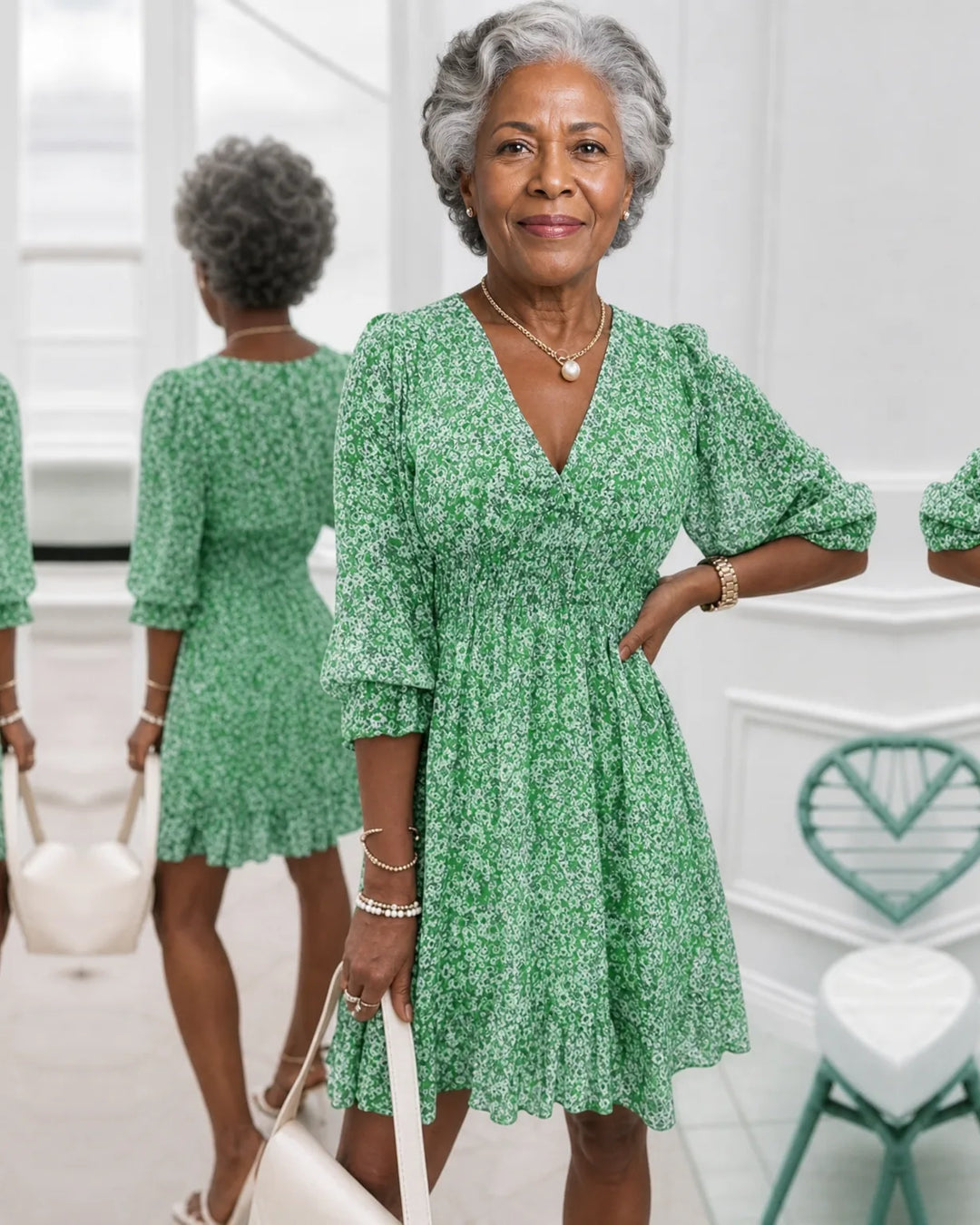 Sunna | Elegant Floral Dress