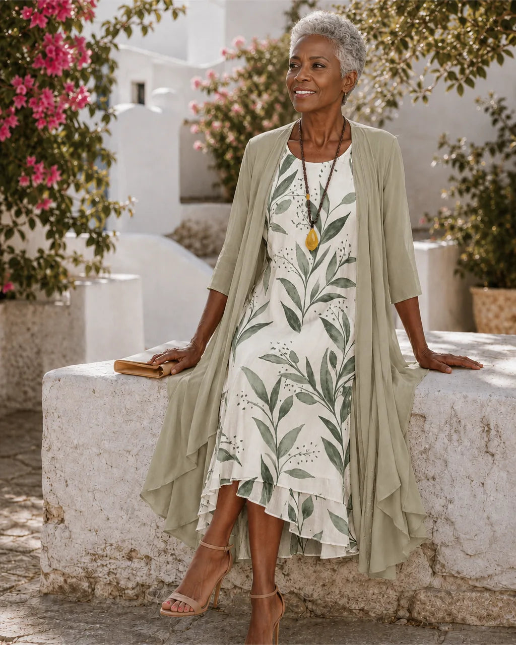Lucia | Flowing Duster Two-Piece Set