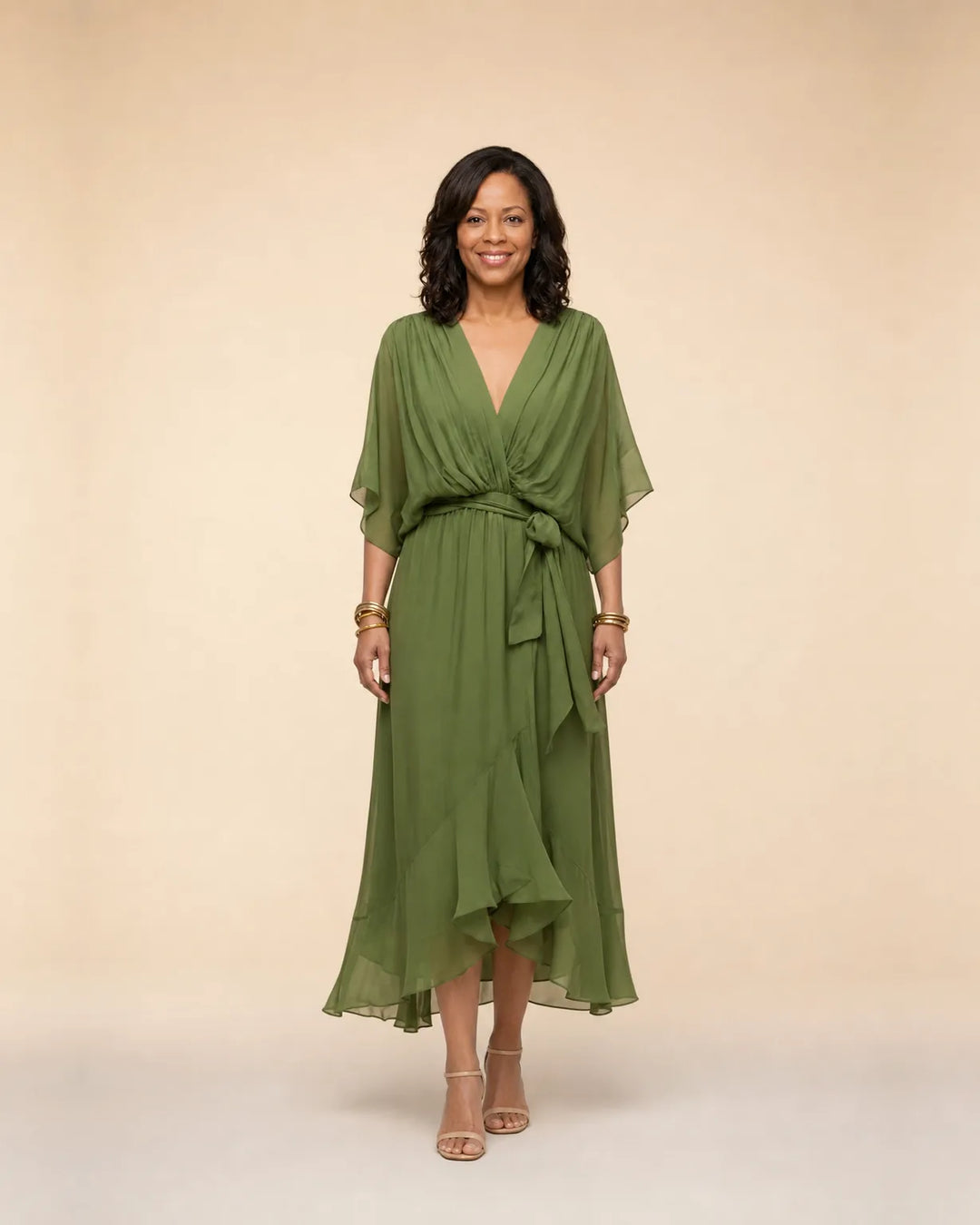Monica | V-neck dress