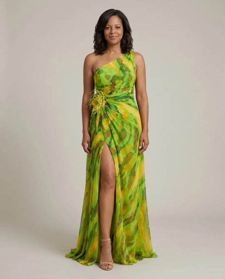 Cora | Vibrant Draped Dress