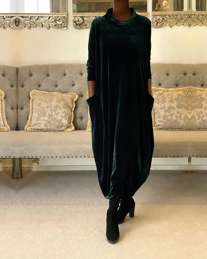 Eliza | Relaxed Velvet Dress