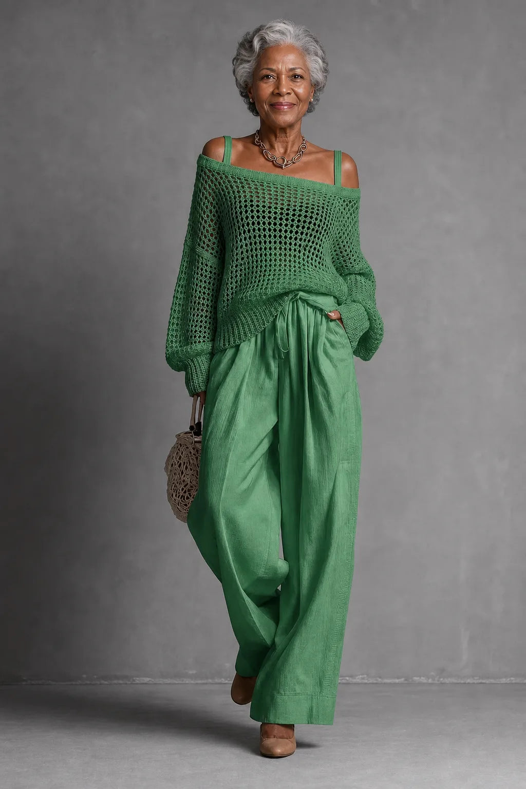 Claribel | Off-Shoulder Wide-Leg Set