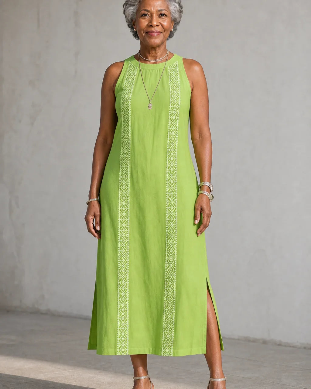 Amani | Elegant Summer Midi Dress