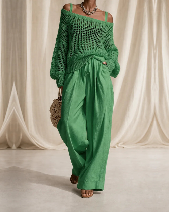 Malia | Elegant Knit Two-Piece Set