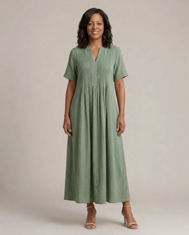 Nathalia | Pleated Dress