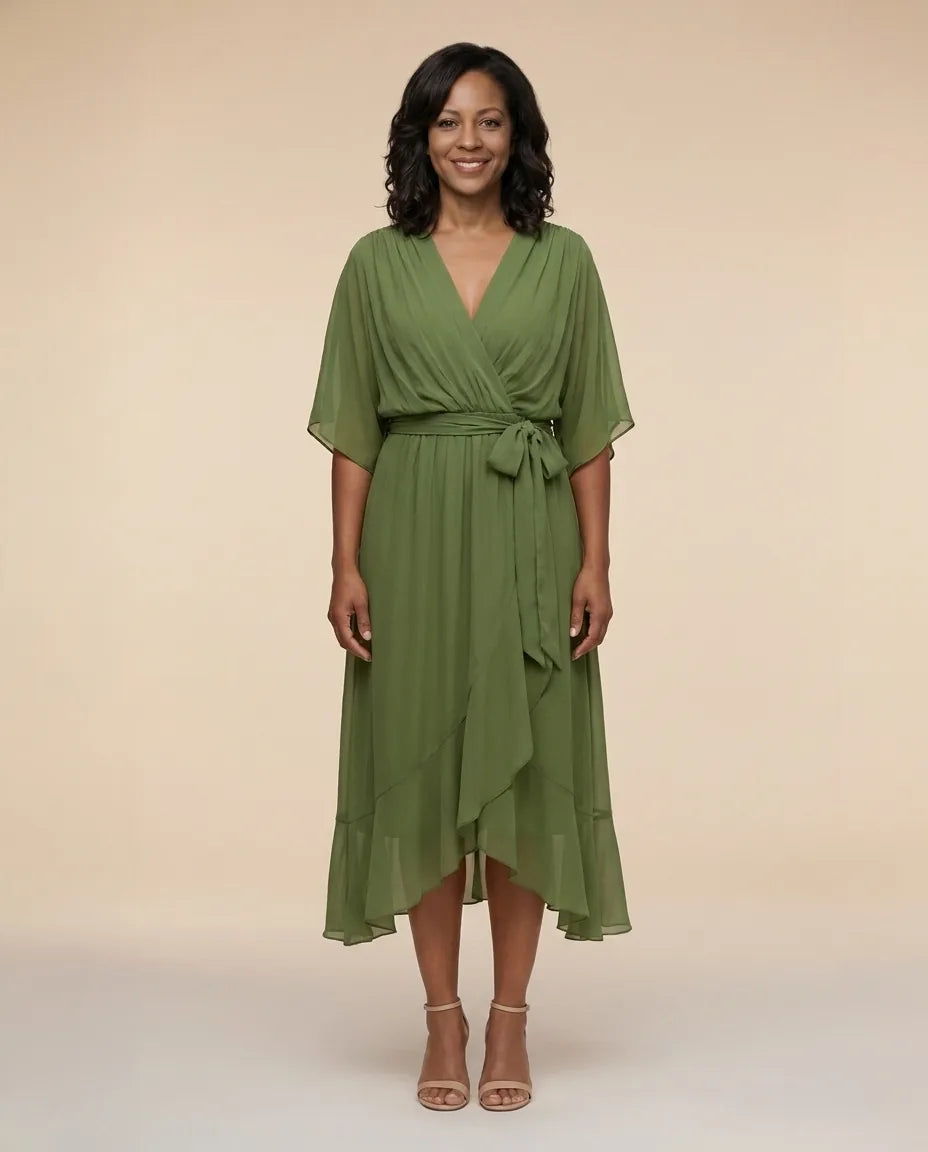 Monica | V-neck dress