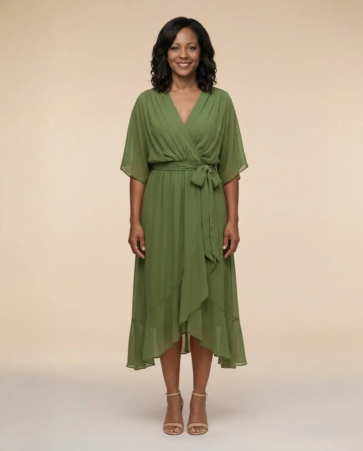 Monica | V-neck dress