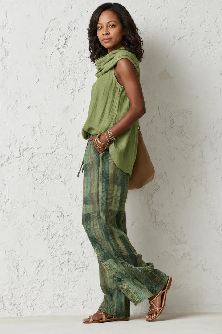 Noor | Easy Wide-Leg Two Piece Set