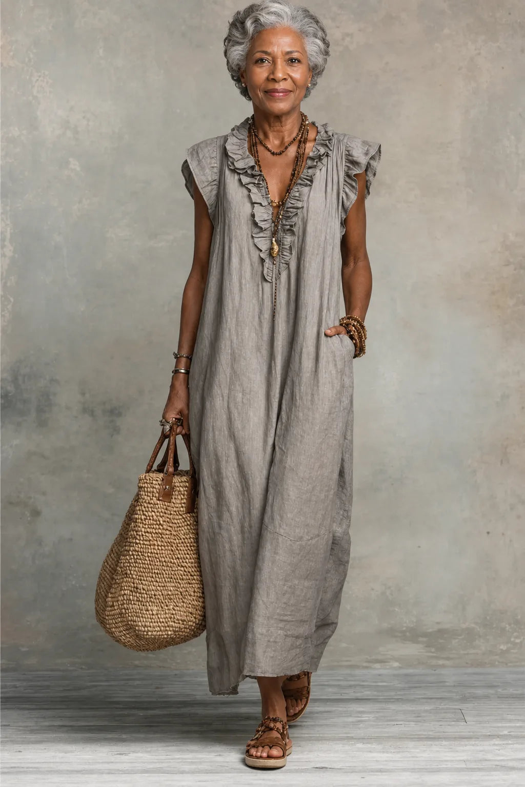 Saoirse | Weightless Boho Maxi Dress