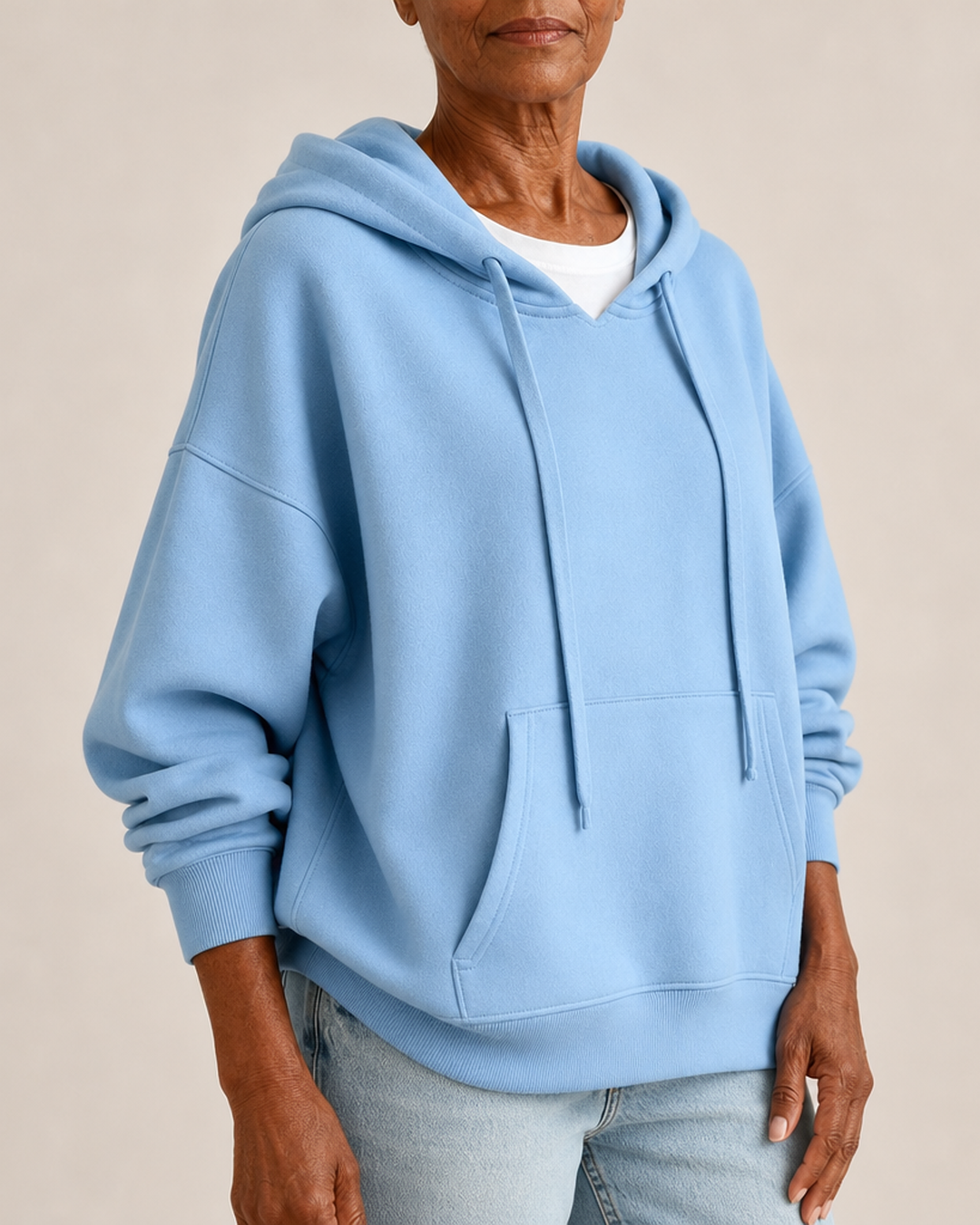 Ines – Sky Blue Hoodie