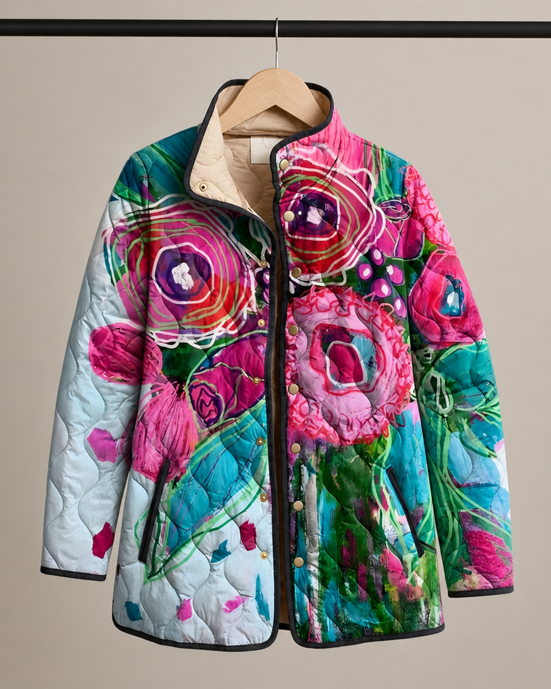 Isabella™ | Elegant Floral Pattern Jacket