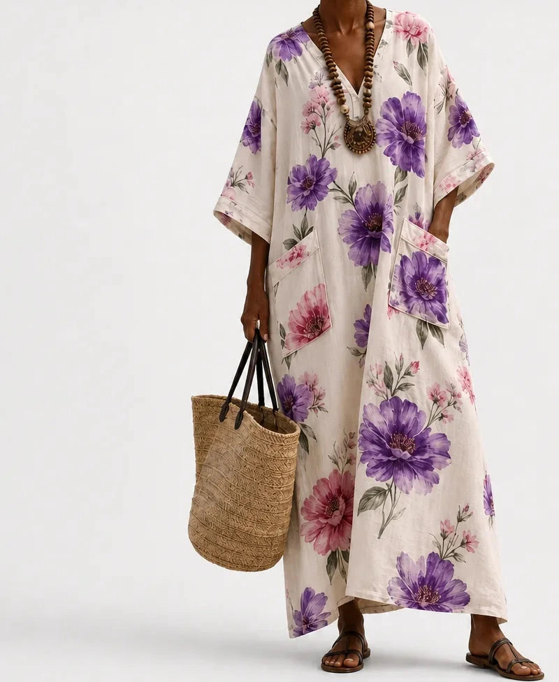 Jendayi | Resort Kaftan Maxi Dress