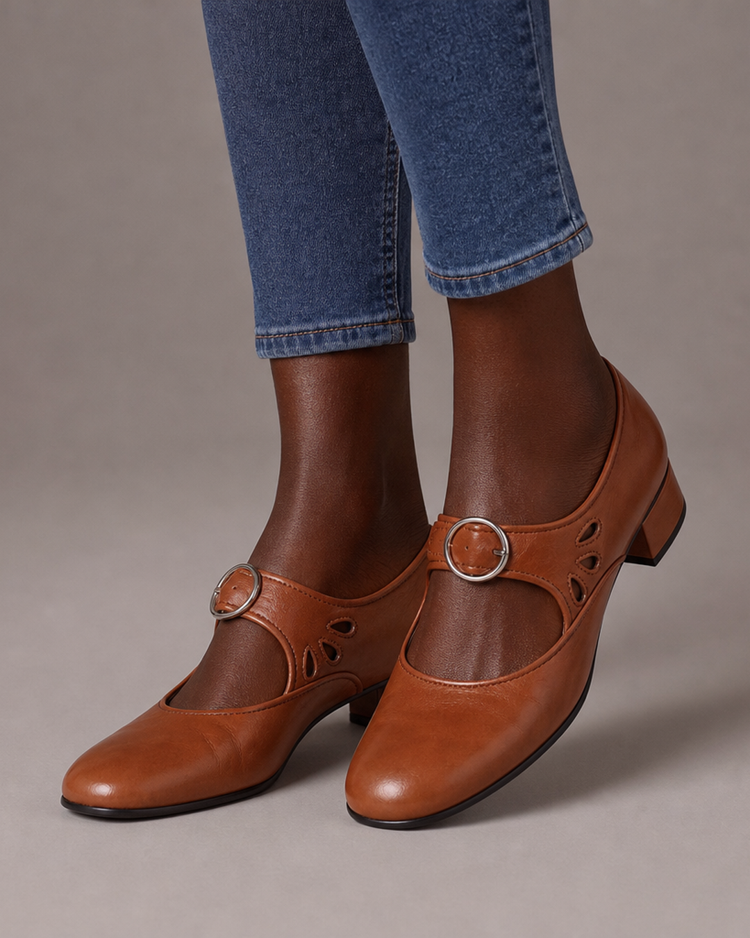 Mary | Leather Comfort Mary Janes