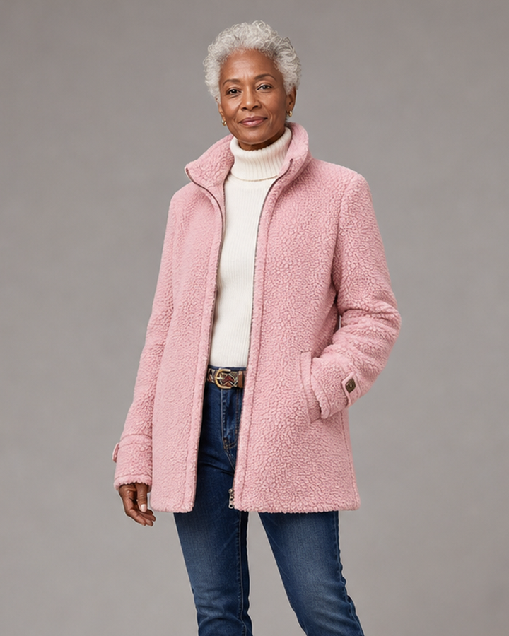 Judith | Cozy Stand-Collar Full-Zip Jacket