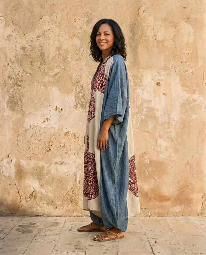 Amelia | Vintage Print Relaxed Two-Piece Set