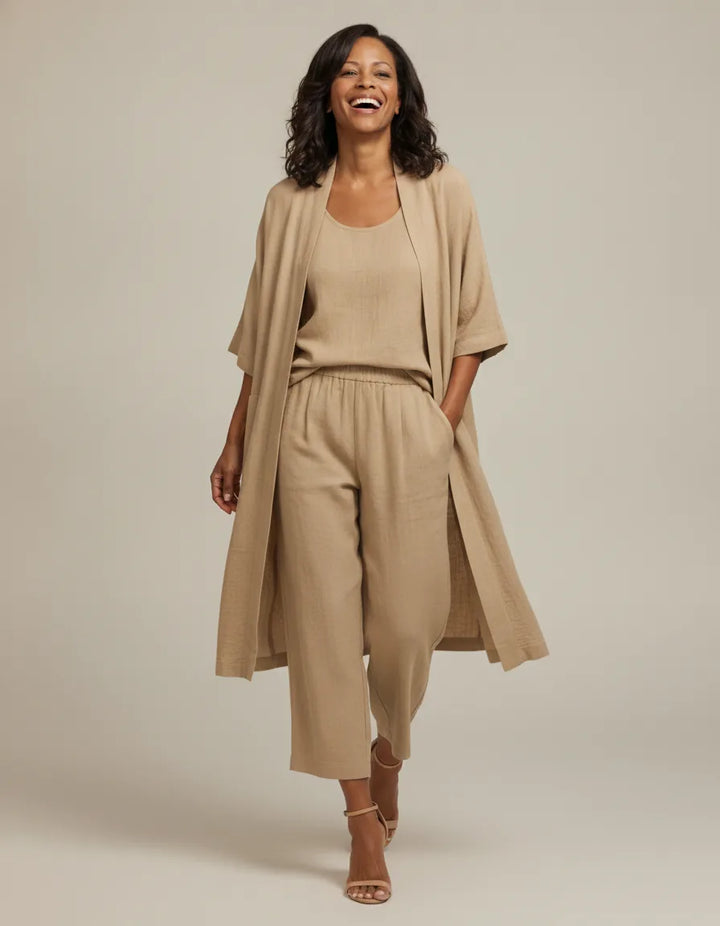 Audrey | Three-Piece Kimono Lounge Set