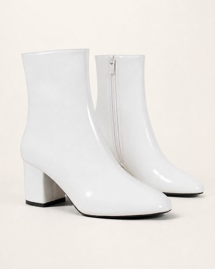 Noelle | Heeled Side-Zip Ankle Boot