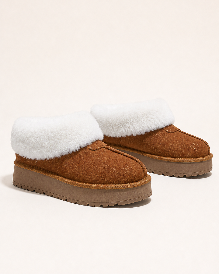 Winnie | Platform Fleece-lined Snow Boot