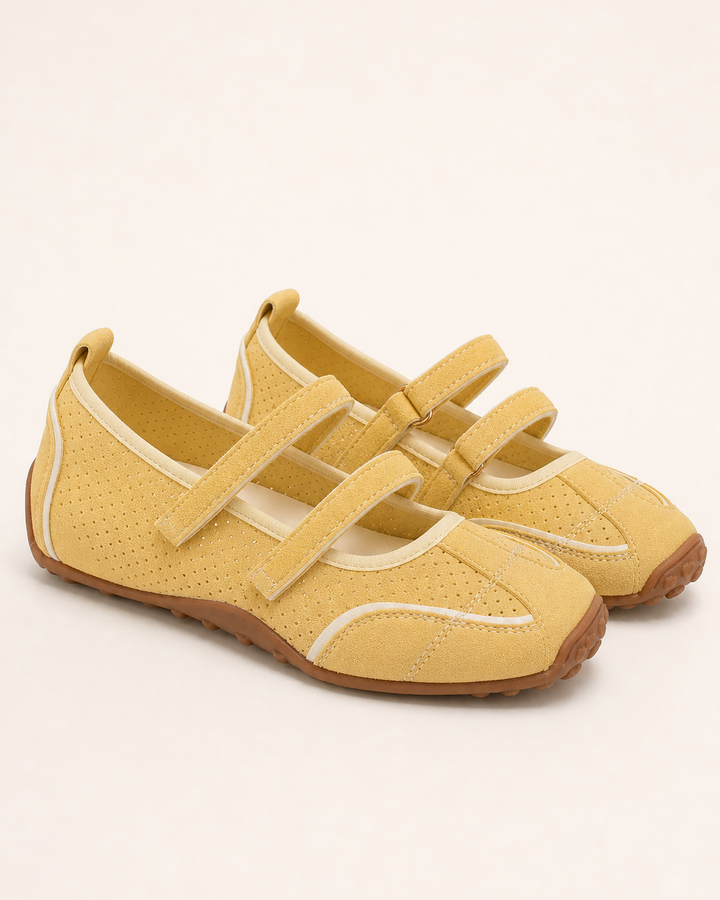 Merle | Double-buckle Mary Jane Flat