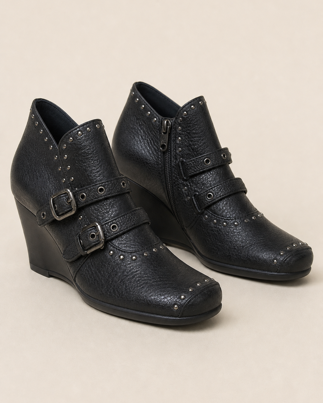 Greta | Studded Square-Toe Mary Jane