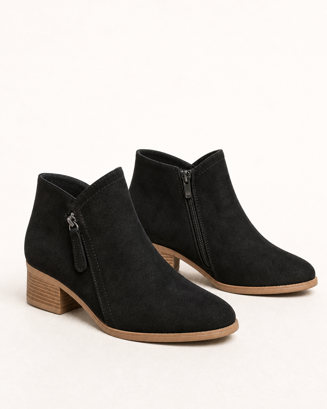 Maureen | Suede Wide-Fit Short Boot