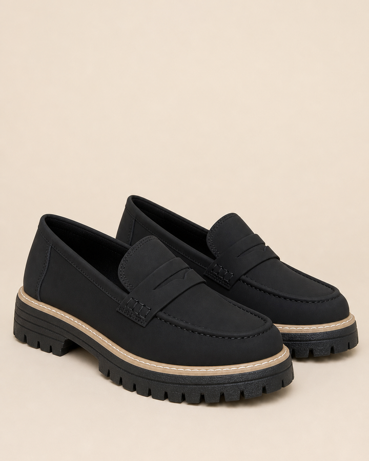 Dot | Brushed Chunky Platform Loafer